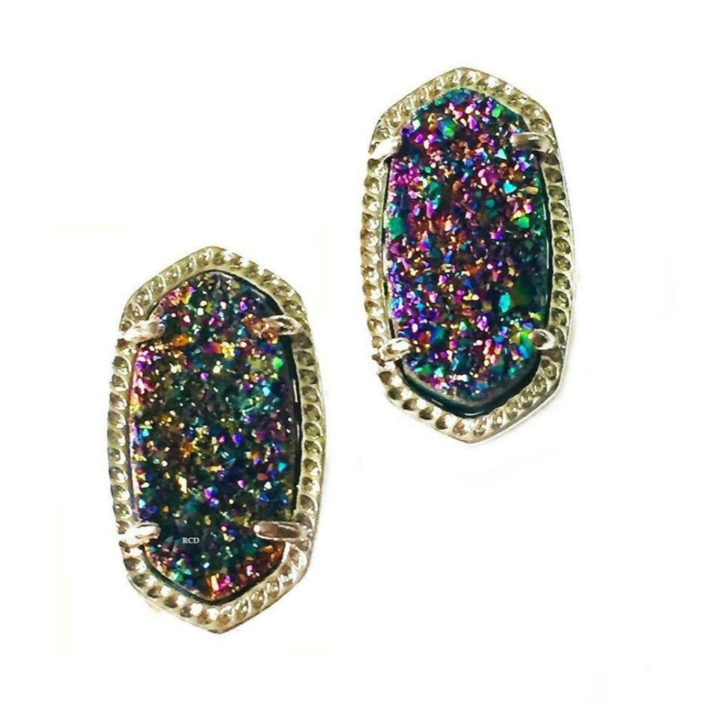 KENDRA SCOTT Ellie Stud Earrings in Multi Color